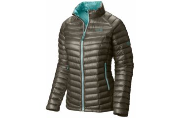 Image of Mountain Hardwear Ghost Whisperer Down Jacket - Women's, Stone Green, Medium, 318766