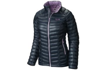Image of Mountain Hardwear Ghost Whisperer Down Jacket - Women's, Zinc/Phantom Purple, Small, ZINC-PHANTOM-PURPLE-SMALL
