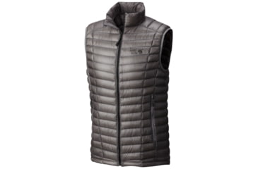 Image of Mountain Hardwear Ghost Whisperer Down Vest - Men's-Manta Grey-Medium