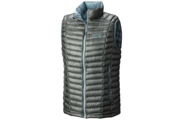 Image of Mountain Hardwear Ghost Whisperer Down Vest - Men's-Thunderhead Grey-X-Large