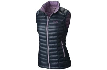 Image of Mountain Hardwear Ghost Whisperer Down Vest - Womens-Zinc/Phantom Purple-Large
