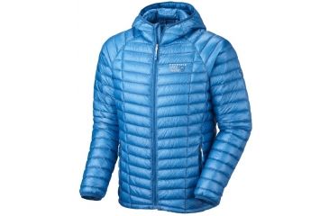 Image of Mountain Hardwear Ghost Whisperer Hooded Down Jacket - Men's-Capri-Medium