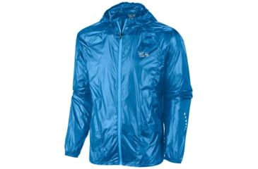 Image of Mountain Hardwear Ghost Whisperer Hooded Jacket - Men's-Hyper Blue-Small