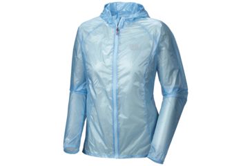 Image of Mountain Hardwear Ghost Whisperer Hooded Jacket - Women's-Air Stream-X-Small