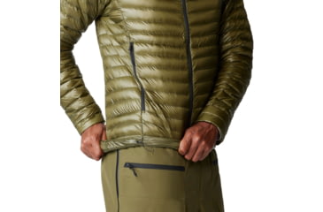 Image of Mountain Hardwear Ghost Whisperer Hoody - Men's, Combat Green, XXL, 2104451-353-XXL