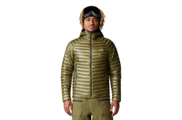Image of Mountain Hardwear Ghost Whisperer Hoody - Men's, Combat Green, XXL, 2104451-353-XXL
