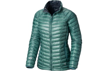 Image of Mountain Hardwear Ghost Whisperer Reversible Down Jacket - Womens, Lakeshore Blue/Zinc, Large, 1814891328-L