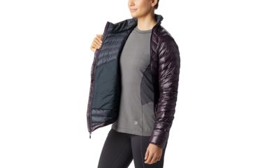 Image of Mountain Hardwear Ghost Whisperer S Jacket - Womens, Darkest Dawn, Extra Large, OL7765509-XL