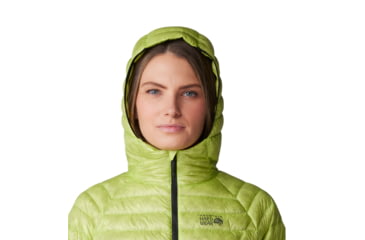 Image of Mountain Hardwear Ghost Whisperer UL Hood Jacket - Women's, Citron Glow, S, 2092701-378-S