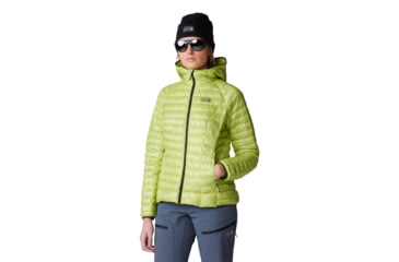 Image of Mountain Hardwear Ghost Whisperer UL Hood Jacket - Women's, Citron Glow, S, 2092701-378-S