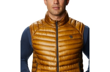 Image of Mountain Hardwear Ghost Whisperer2 M Vest - Men's, Golden Brown, Large, OM8857233-L