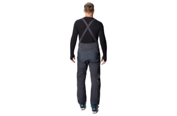Image of Mountain Hardwear High Exposure Gore-Tex C-Knit Bib - Men's, Dark Storm, Large, Regular, OM7780004-L-R