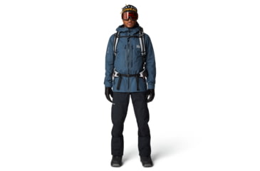 Image of Mountain Hardwear High Exposure GORE-TEX C-Knit Bib - Mens, 010, LxR, 2077161-010-LxR