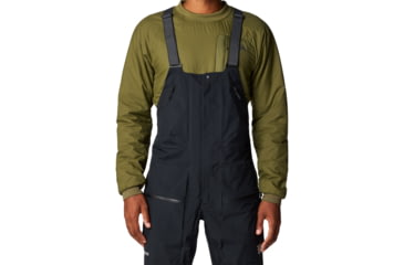 Image of Mountain Hardwear High Exposure GORE-TEX C-Knit Bib - Mens, 010, LxR, 2077161-010-LxR