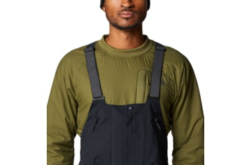 Image of Mountain Hardwear High Exposure GORE-TEX C-Knit Bib - Mens, 010, LxR, 2077161-010-LxR