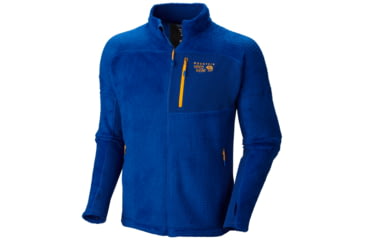 Image of Mountain Hardwear Hoodless Monkey Man Grid Jacket - Men's-Azul-Large
