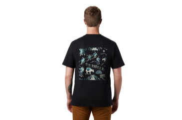 Image of Mountain Hardwear Hotel Basecamp Short Sleeve T - Mens, Black, Large, 1881441010-L