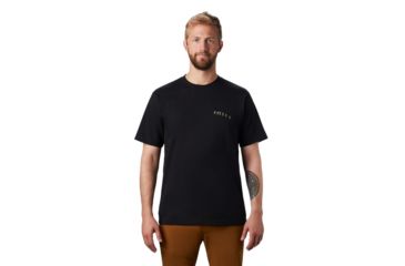 Image of Mountain Hardwear Hotel Basecamp Short Sleeve T - Mens, Black, Large, 1881441010-L
