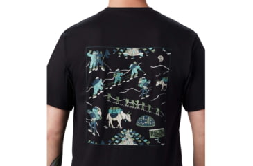 Image of Mountain Hardwear Hotel Basecamp Short Sleeve T - Men's, Black, 2XL, 1881441010-XXL