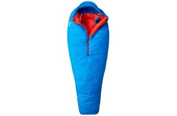 Image of Mountain Hardwear HyperLamina Flame Sleeping Bag, Hyper Blue, Reg 1568241434-REG-L