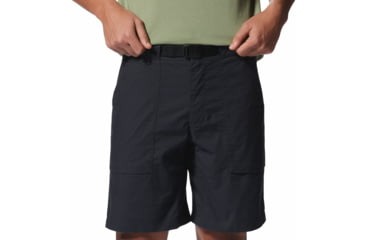 Image of Mountain Hardwear J Tree Belted Shorts - Mens, Dark Storm, 31, 2024991004-Dark Storm-31-11