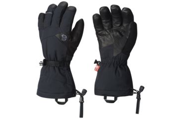 Image of Mountain Hardwear Jalapeno OutDry Glove - Men's-Black/Black-Small