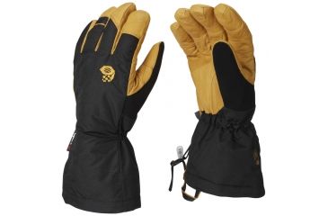 Image of Mountain Hardwear Jalapeno OutDry Glove - Men's-Desert Gold/Black-Large