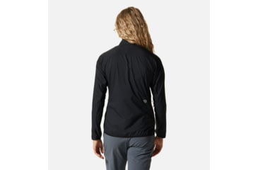 Image of Mountain Hardwear Kor AirShell Full Zip Jacket - Womens, Black, Extra Large, 1985081010-XL