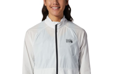 Image of Mountain Hardwear Kor AirShell Full Zip Jacket - Womens, Fogbank, Small, 1985081102-S