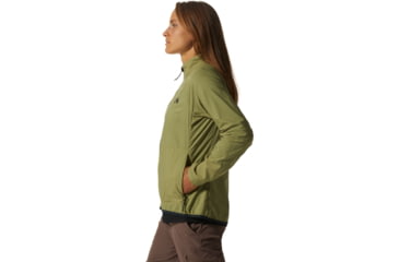 Image of Mountain Hardwear Kor AirShell Full Zip Jacket - Womens, Light Cactus, Medium, 1985081338-M