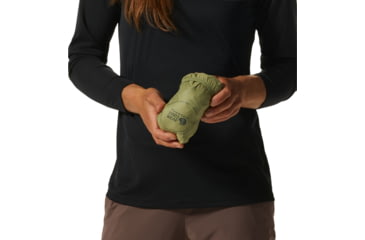 Image of Mountain Hardwear Kor AirShell Full Zip Jacket - Womens, Light Cactus, Medium, 1985081338-M