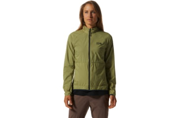 Image of Mountain Hardwear Kor AirShell Full Zip Jacket - Womens, Light Cactus, Medium, 1985081338-M