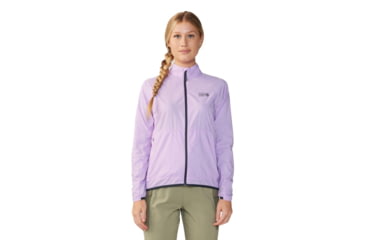 Image of Mountain Hardwear Kor AirShell Full Zip Jacket - Womens, Wisteria, Medium, 1985081567-M