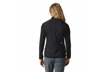Image of Mountain Hardwear Kor AirShell Full Zip Jackets - Womens, Black, Small, 1985081010-BLACK-S