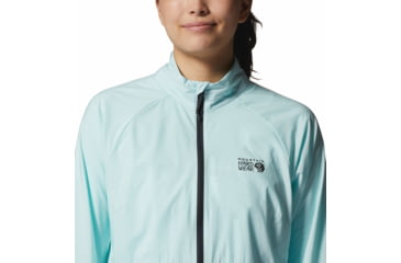 Image of Mountain Hardwear Kor AirShell Full Zip Jackets - Womens, Pale Ice, Extra Large, 1985081428-Pale Ice-XL
