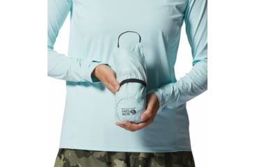 Image of Mountain Hardwear Kor AirShell Full Zip Jackets - Womens, Pale Ice, Extra Large, 1985081428-Pale Ice-XL