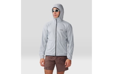 Image of Mountain Hardwear Kor AirShell Hood Jacket - Mens, Glacial, 2XL, 1985031097-XXL
