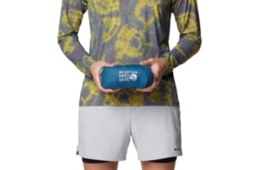 Image of Mountain Hardwear Kor AirShell Hybrid Hooded Jacket - Mens, Dark Caspian, M, 190423029457