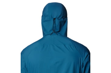 Image of Mountain Hardwear Kor AirShell Hybrid Hooded Jacket - Mens, Dark Caspian, M, 190423029457