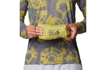 Image of Mountain Hardwear Kor AirShell Hybrid Hooded Jacket - Mens, Vetiver, Moon Moss, L, 190423029549