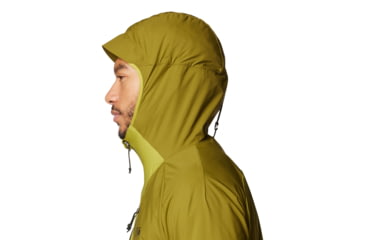 Image of Mountain Hardwear Kor AirShell Hybrid Hooded Jacket - Mens, Vetiver, Moon Moss, L, 190423029549