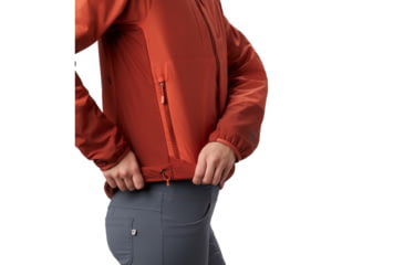 Image of Mountain Hardwear Kor Cirrus Hybrid Hoody - Womens, Dark Clay, Medium, 1879911840-M