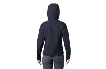Image of Mountain Hardwear Kor Cirrus Hybrid Hoody - Women's, Dark Zinc, Medium, OL8604406-M