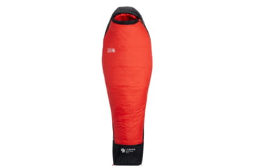 Image of Mountain Hardwear Lamina 15F/-9C Sleeping Bag - Women's, Poppy Red, Regular, RH, OL8147606-REG-RH