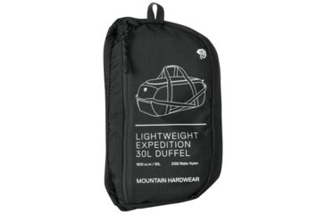 Image of Mountain Hardwear Lightweight Expedition Duffel, Stealth Grey, S 1761812006-S