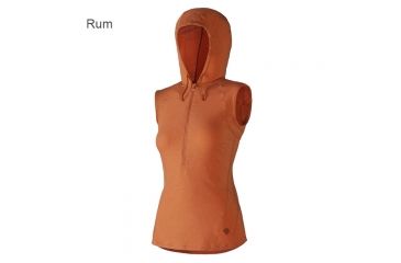Image of Mountain Hardwear Lucania Sleeveless Hoody - Women's - Stone Green-Small