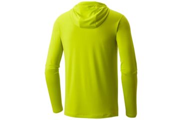 Image of Mountain Hardwear Metonic Long Sleeve Hoody - Men's, Fresh Bud, XXL 1778831364-XXL