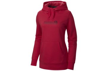 Image of Mountain Hardwear MHW Graphic Pullover Hoody - Women's-Bright Rose-Medium
