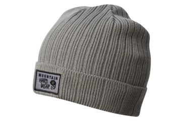 Image of Mountain Hardwear MHW Logo Beanie Hat, Manta Grey, One Size, 1796571073-O/S