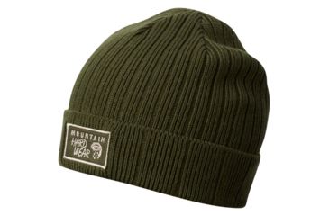 Image of Mountain Hardwear MHW Logo Beanie Hat, Surplus Green, One Size, 1796571347-O/S